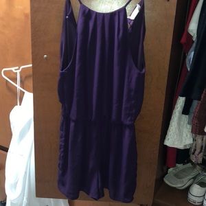 Purple romper
